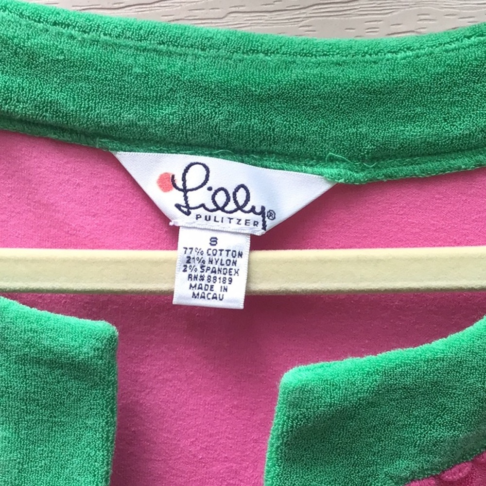 Lilly Pulitzer Terry Cloth Dress - Picture 4 of 10